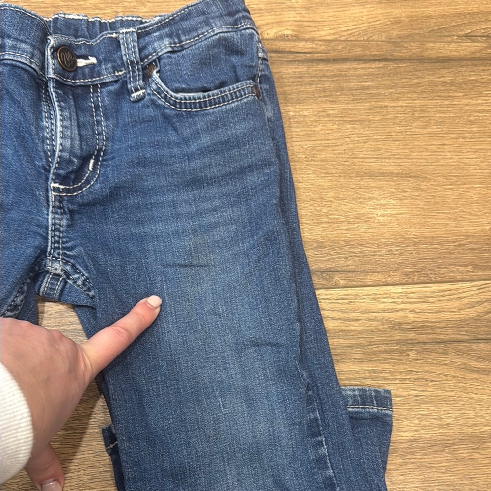 Girls Wrangler Bootcut Jeans - Picture 6 of 6